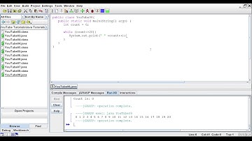 Java 008 - While Loops and Incrementing