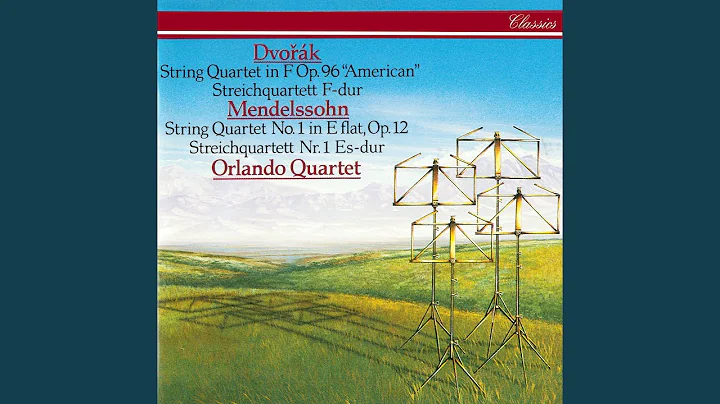 Mendelssohn: String Quartet No. 1 In E Flat, Op. 12, MWV R 25 - 1. Adagio non troppo; Allegro...