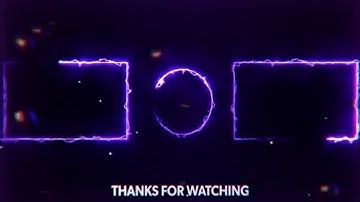 #OVT05 | YouTube End Screen Video Template - Grablem 