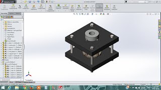 solidworks tutorial | how to design Fixture assembly