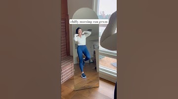 GRWM to go on a morning run #running #runningmotivation #grwm #activewear #activelifestyle