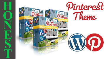 Pinterest Based Website Covert PinPress WordPress Theme Review