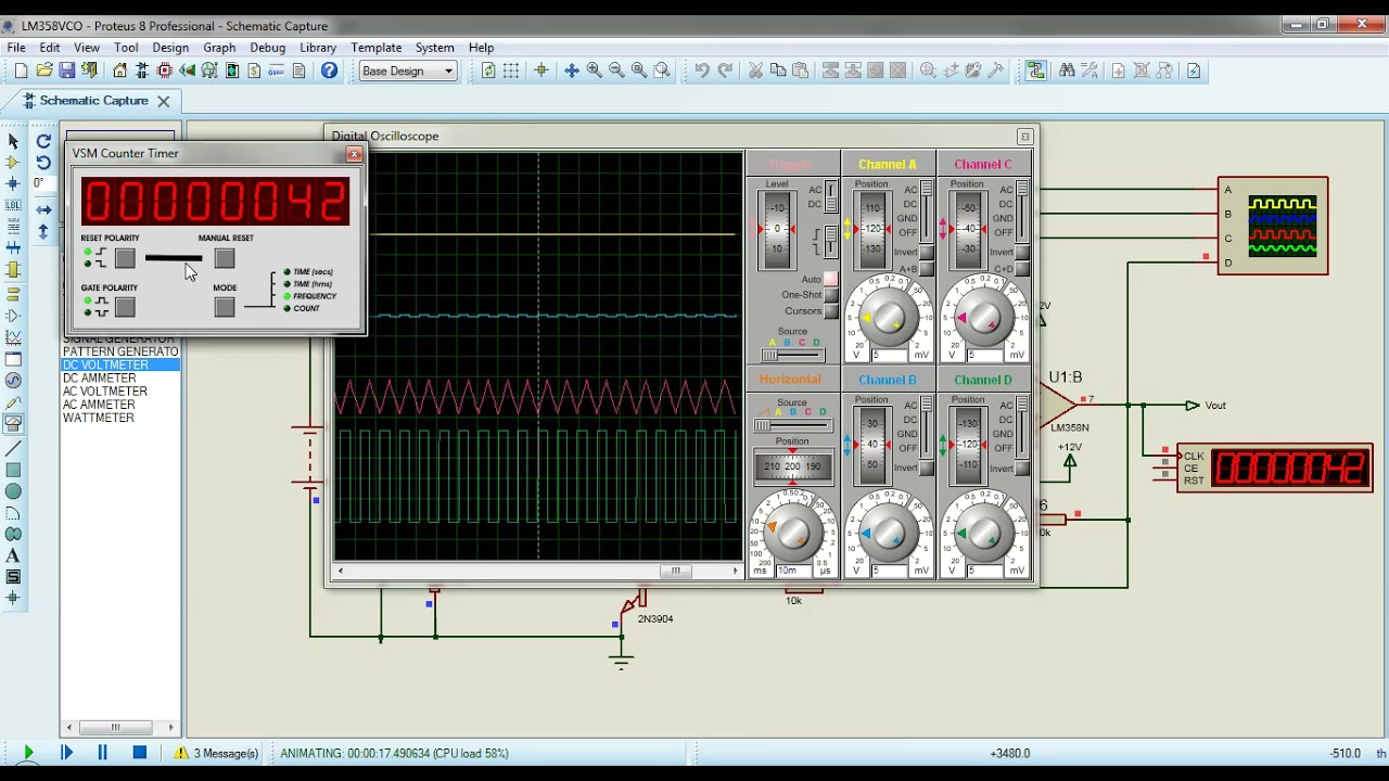 Design and Simulation of LM358 based Voltage Controlled Oscillator(VCO