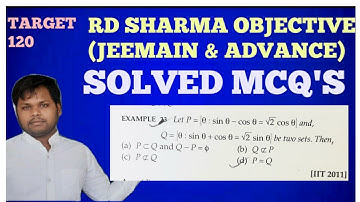 #sets#jeemain#math#important|SETS RD SHARMA OBJECTIVE(JEEMAIN&ADV) solution|solved mcq