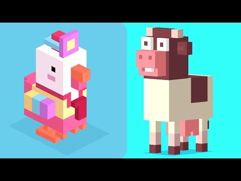 CROSSY ROAD (Перебеги Дорогу) - ОФИГЕННАЯ ИГРА 10/10 ИГРАТЬ ВСЕМ :D