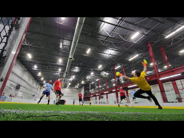 Indoor Soccer Save (goal cam) - 3/6/23