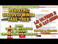 ULTIMO!! REGISTRO SISCOVID MINSA|Plan para la vigilancia, prevención y control de COVID-19