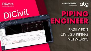 Piping Engineer: Easily Design & Edit Civil 3D Piping Networks