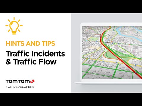 How to Display Traffic Incidents and Traffic Flow on a Map Using the TomTom Traffic API