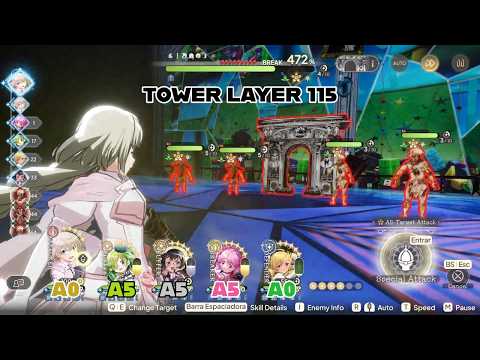 How to Clear Tower Layer 115 in Madoka Magica Magia Exedra