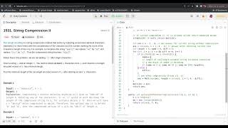 1531. String Compression II | Leetcode Daily challenge 28/12/23 | Java | Dynamic programming