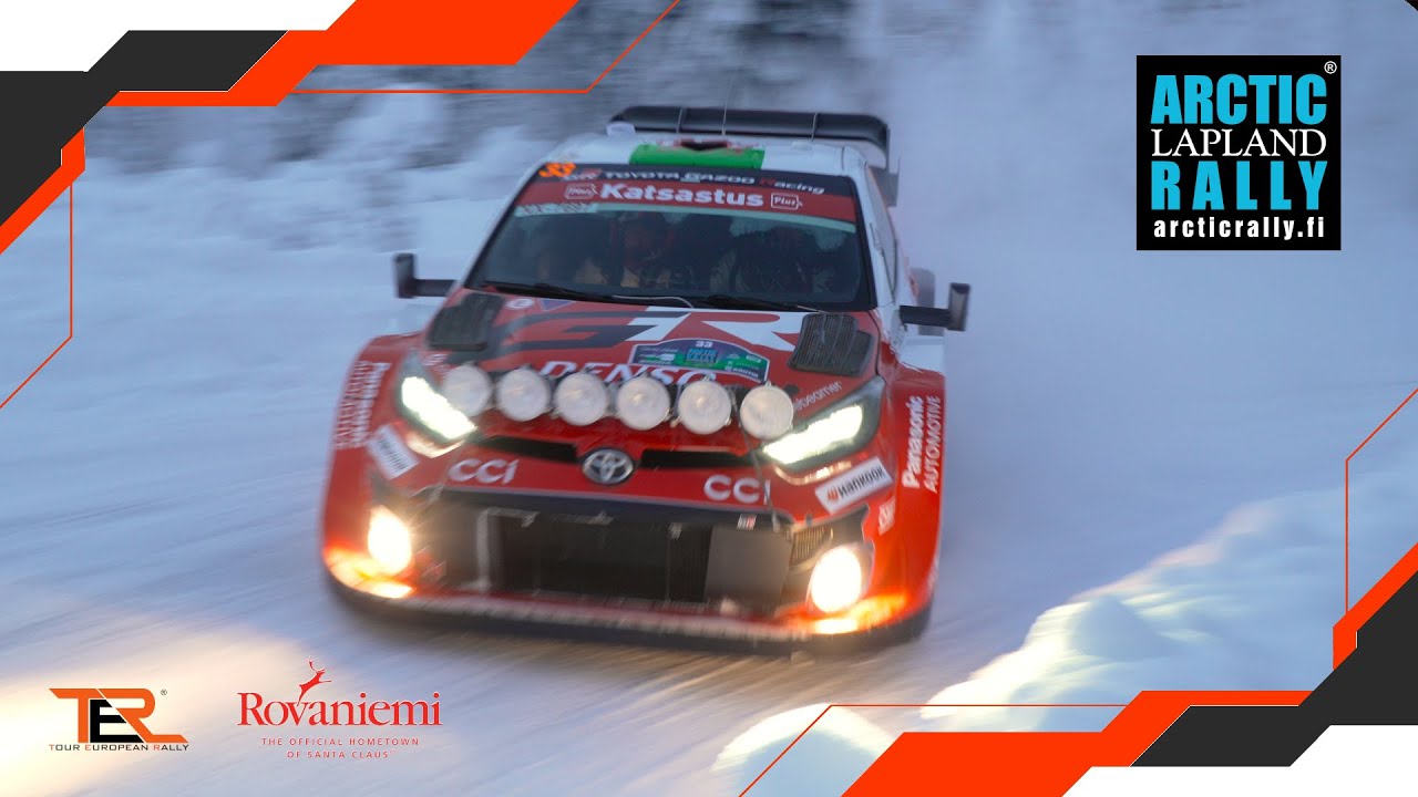 Elfyn Evans ' Thrilling Action: Arctic Lapland Rally 2026 Highlights!