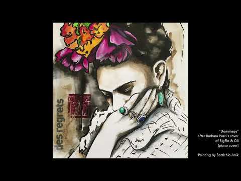 "Dommage" after Barbara Pravi's cover of BigFlo & Oli [piano cover / reprise]