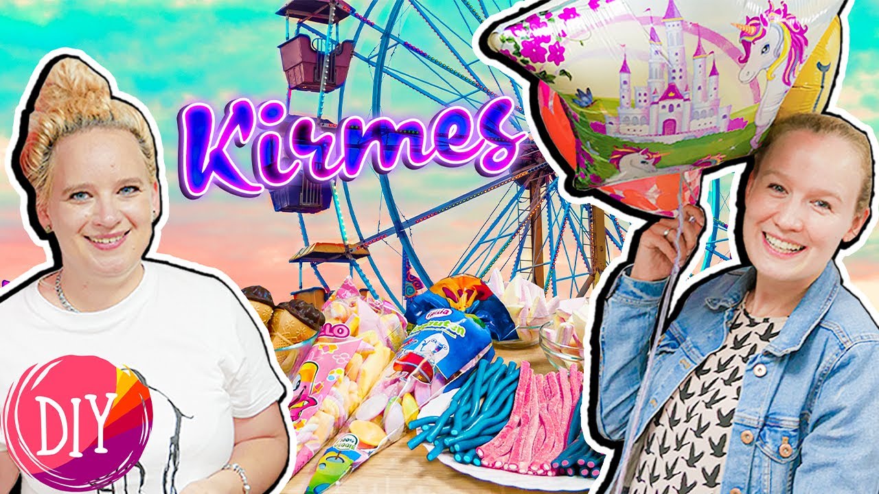 KIRMES ÜBERRASCHUNG FÜR DIE CREW! ZUCKERWATTE & DOSENWERFEN