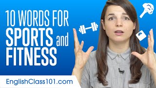 10 English Words for Sports and Fitness
