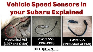 How Do I Fix my Vehicle Speed Sensor? - Vehicle Speed Sensor (VSS) in your Subaru Explained