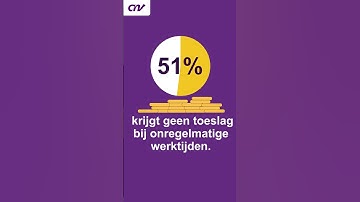 51% krijgt geen toeslag bij onregelmatige werktijden | Ho ho, check je cao!