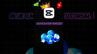 How to make blue emoji edit in capcut #capcut #edit #tutorial #shortsviral