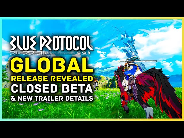 Blue Protocol Gets a New Trailer, Closed Beta Sign-Ups Start