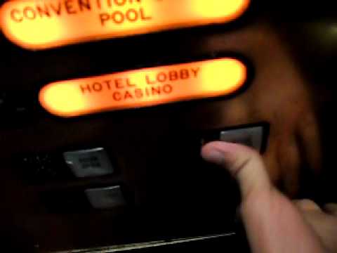 Otis Traction Elevator at Harrah's Mardi Gras Tower Las Vegas (1-15)