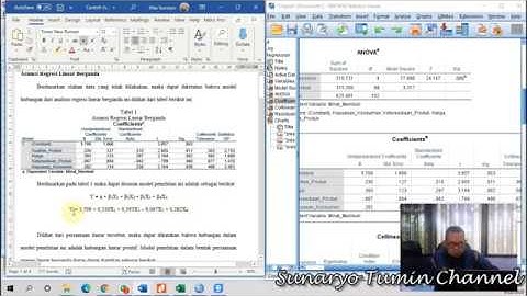 #4Turorial Regresi Linear Berganda