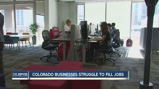 Colorado businesses struggle to fill jobs