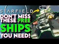 ALL FREE Ships In Starfield! - Starfield Ships Guide (Starfield Tips And Tricks)