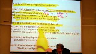 PHARMACOLOGY; ANTI ANXIETY & SSRI DRUGS by Professor Fink