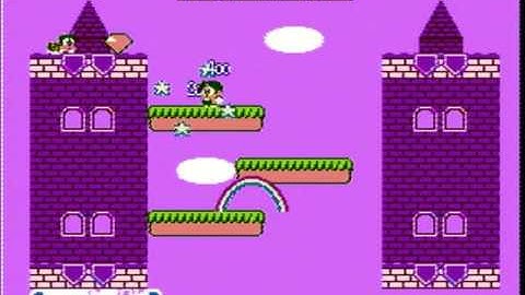 Rainbow Islands: The Story of Bubble Bobble 2 (NES Intro and Gameplay Preview)