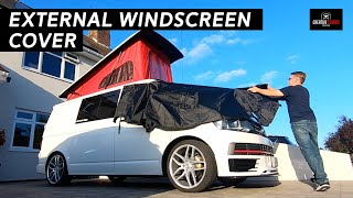 VW T5/T6 external windscreen cover blackout blind - Creative Covers
