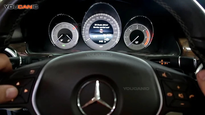 Mercedes-Benz GLK Class - Oil Service Reminder Reset