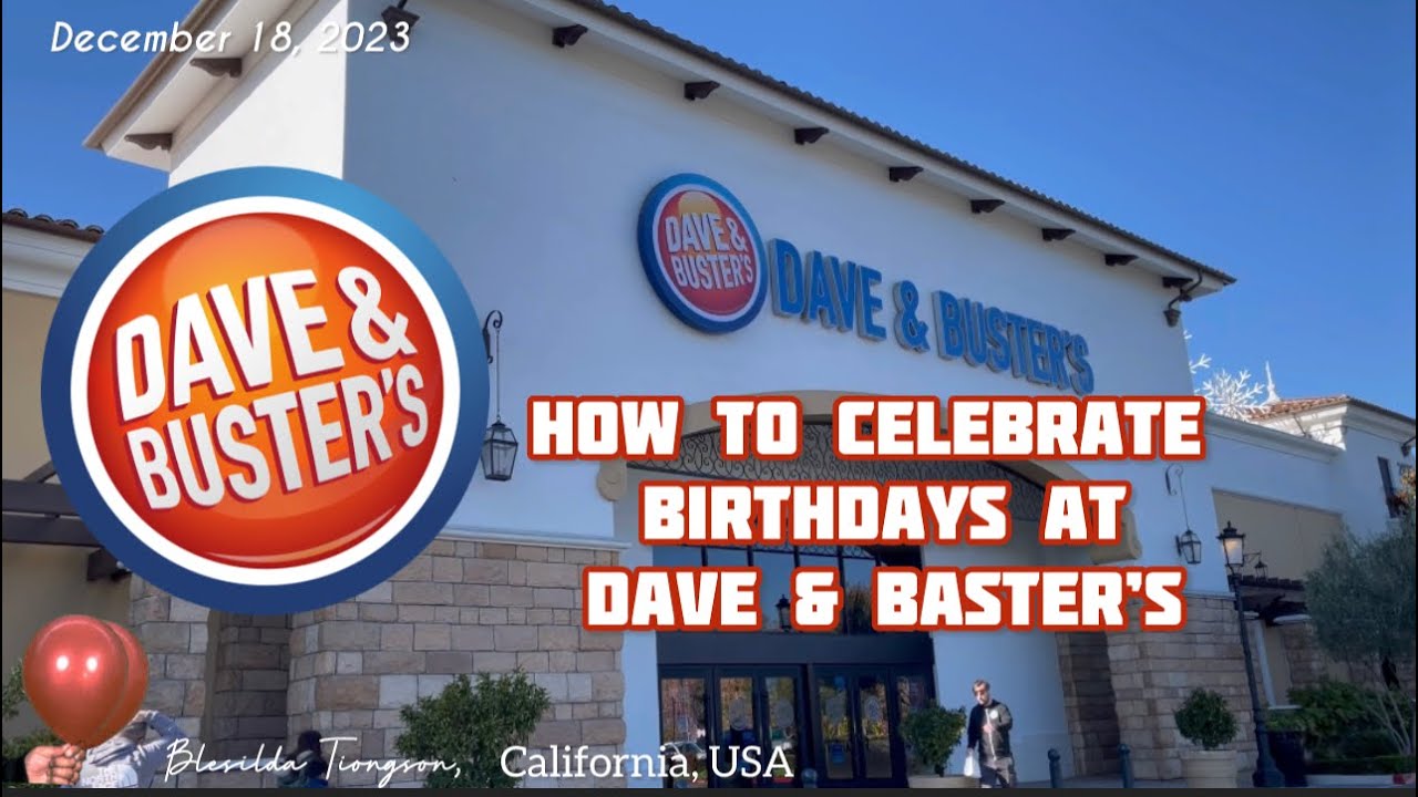 DAVE & BUSTER'S BIRTHDAY CELEBRATION // MATTEO'S FRIEND 6th BIRTHDAY 