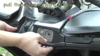 07+ Suzuki Burgman 400 - Coolant Filler Cap Location | MicBergsma Suzuki Burgman 400 Coolant Flush Change 2017 Current Mitch S Scooter Stuff