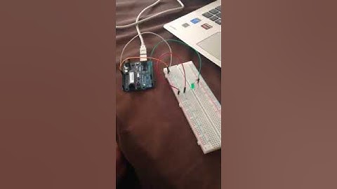 Led clignotante avec Arduino
