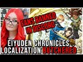 Eiyuden chronicles hundred heroes jrpg localization butchered  official discord bans customers
