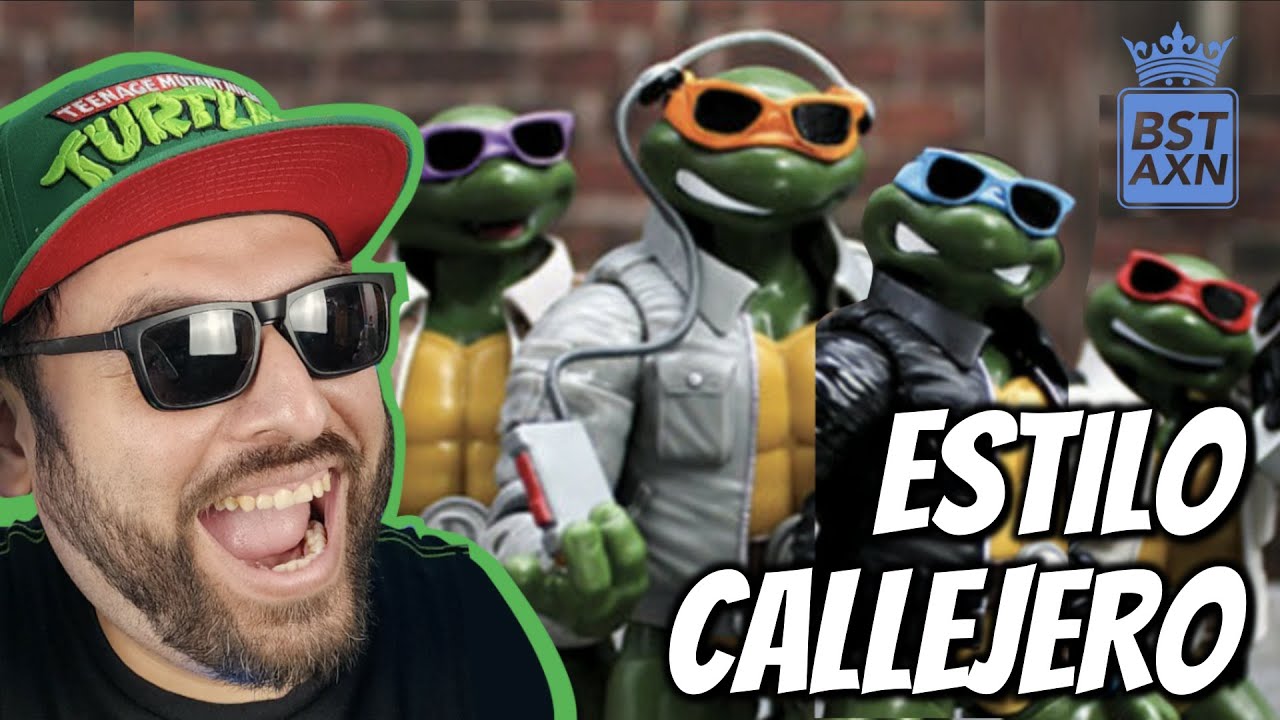 TORTUGAS NINJA CALLEJERAS | THE LOYAL SUBJECTS BST AXN TMNT STREET STYLE - UNBOXING / REVIEW ESPAÑOL