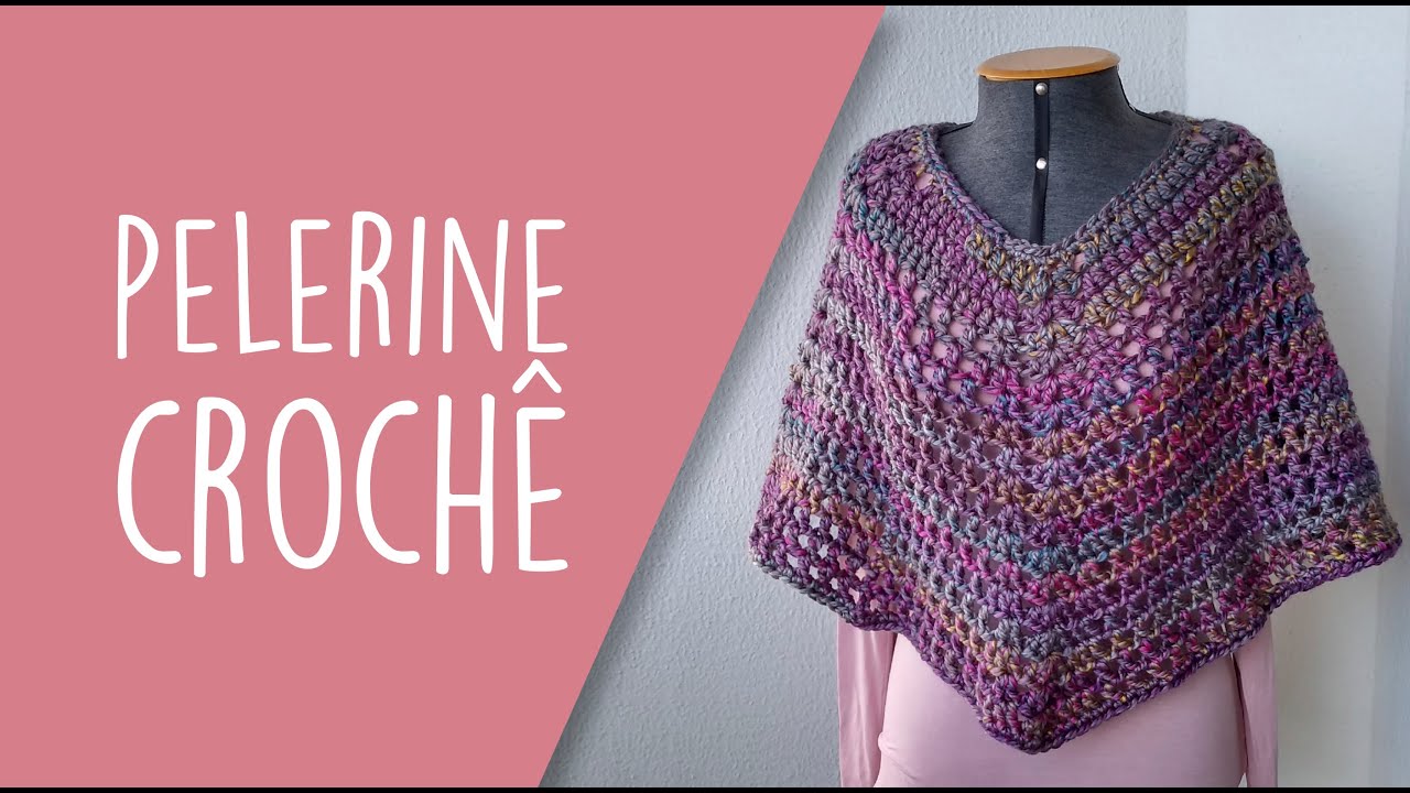 Pelerine crochê (fácil)