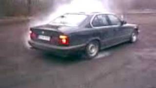 Bmw 535 DRIFT / BURNOUT @ Karmelava