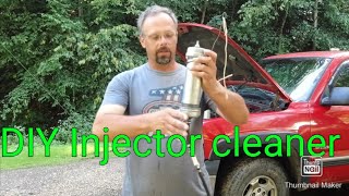 Diy Fuel Injector Pressurized Cleaner Under $20