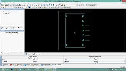Design Logic Gates in Verilog using Xilinx ISE Simulator