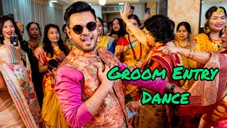 Best Groom Entry Dance| Gowrab & Purnata's Holud| ছায়াছবি ...