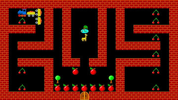 Vlak (The Train) game in 4K - level 24 solution