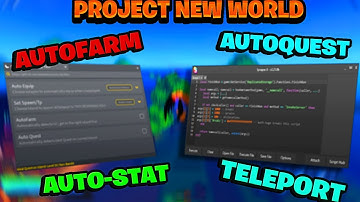 Project New World Script - Quests Farm | Farm Fruits | Teleport & More **FREE PASTEBIN**