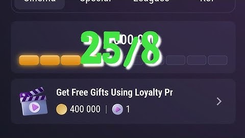 Get Free Gifts Using Loyalty Programs. 25 Aug Tap Swap Watch Daily Video Code  | Tapswap New Code