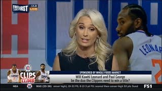 Sarah Kustok on Kawhi Leonard and Paul George be the duo the Clippers need to win a title