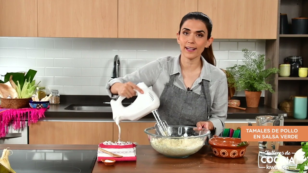 Guía para preparar tamales verdes | Talleres kiwilimón
