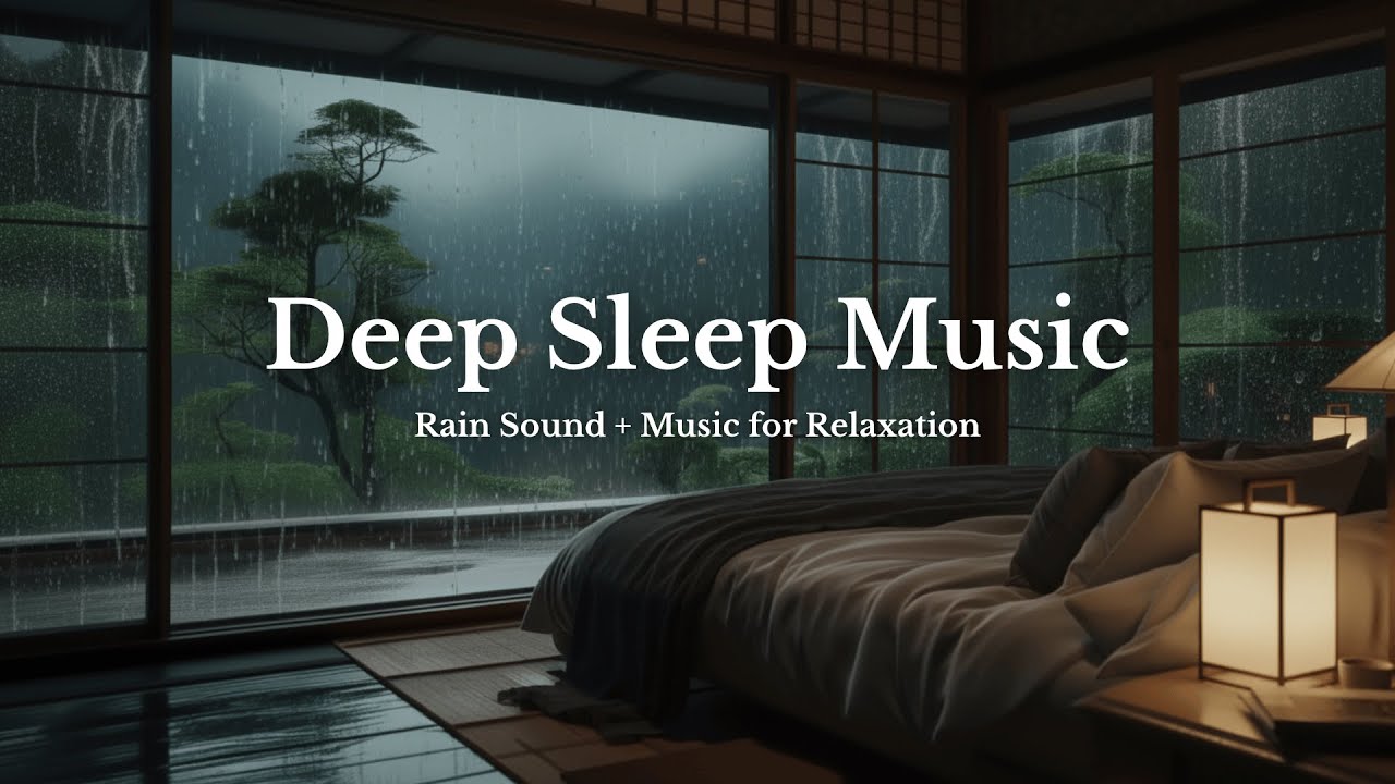 Rain Sounds for Deep Sleep 🌙 Relaxing Music for Stress Relief & Better ...