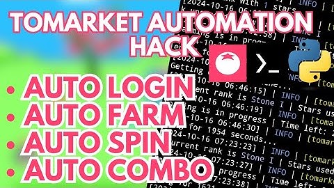 Tomarket Automation Script - Step by step guide for beginners | Hack