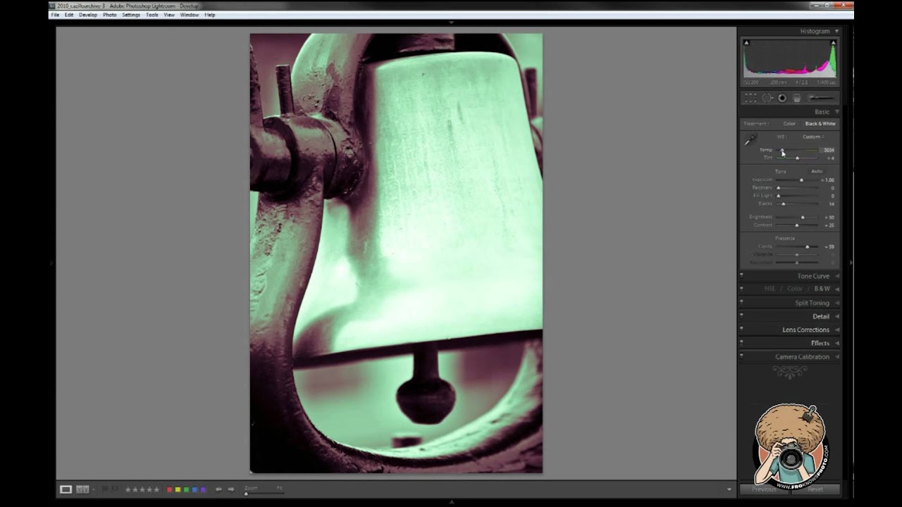 canon definicion Adobe Lightroom Split Toning
