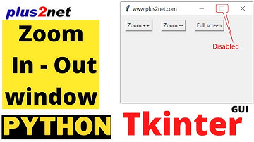 Tkinter window geometry to manage height width and zoom out using state and resizable() option